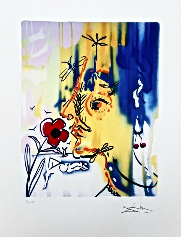 Salvador Dalí, ‘Vanishing Face’, ca. 2000, Reproduction, Pigment print on wove paper, Art Commerce