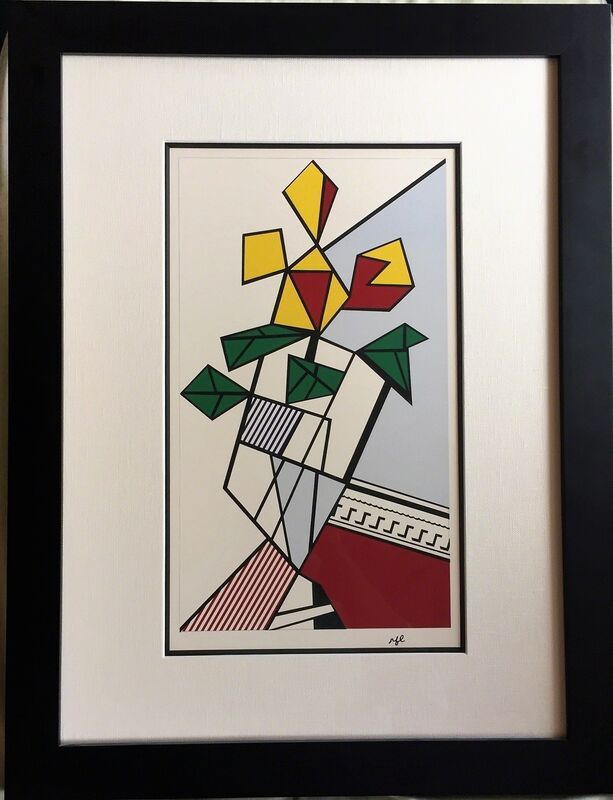 Roy Lichtenstein, ‘Flowers’, 1973, Print, Screenprint on wove paper, Art Republic