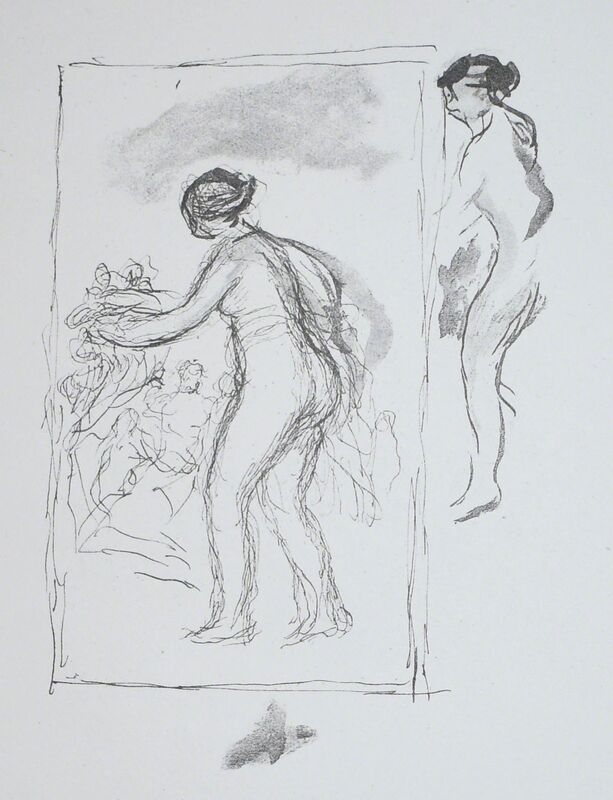 Pierre-Auguste Renoir, ‘Femme au Cep de Vigne (Woman by the Grape Vine), 4th variant’, 1919, Print, Lithograph, Georgetown Frame Shoppe