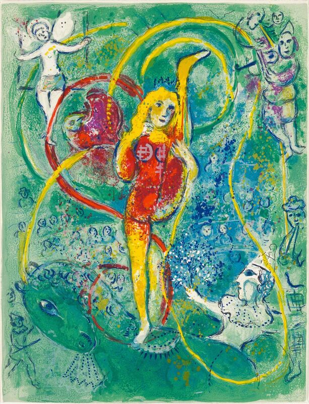 Marc Chagall, ‘Untitled from Cirque’, 1967, Print, Lithograph, Christopher-Clark Fine Art