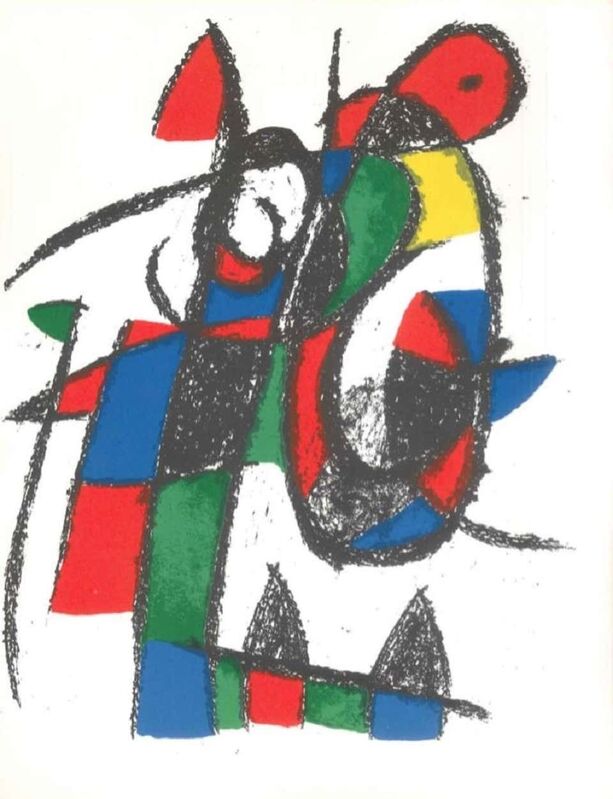 Joan Miró, ‘Mirò Lithographe II - Plate II’, 1975, Print, Lithograph on paper., Wallector