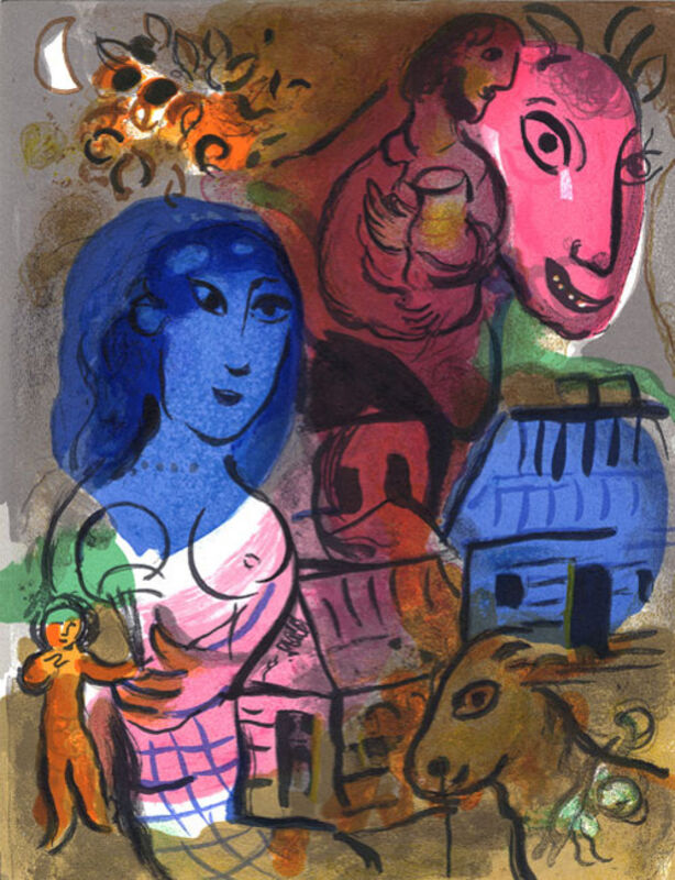 Marc Chagall, ‘XXeme Century, Hommage a Marc Chagall ’, 1969, Print, Lithograph, Galerie d'Orsay