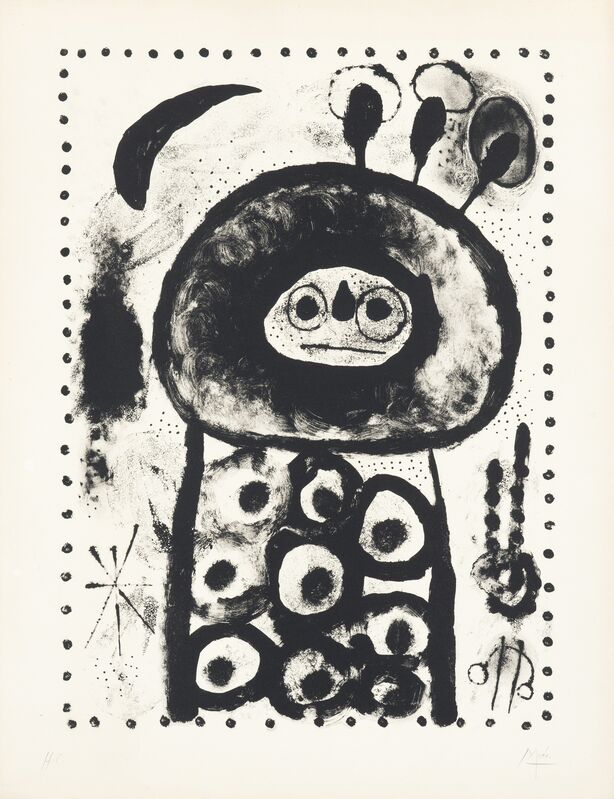 Joan Miró, ‘Diane d'Ephèse’, 1958, Print, Lithograph, Levy