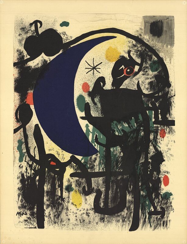 Joan Miró, ‘Lunar (From Album 19)’, 1961, Print, Lithograph, ArtWise