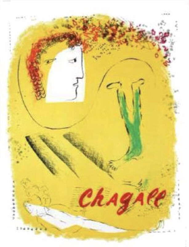 Marc Chagall, ‘For Maeght’, 1969, Print, Original lithograph in colors on Arches paper, Heather James Fine Art Gallery Auction
