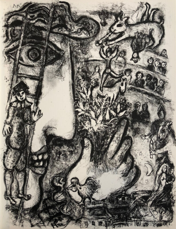 Marc Chagall, ‘Le Cirque M. 503’, 1967, Print, Original Lithograph on Velin d'Arches Wove Paper, Galerie d'Orsay