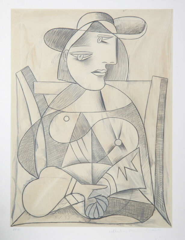 Pablo Picasso, ‘Femme aux Mains Jointes,1938’, 1979-1982, Print, Lithograph on Arches paper, RoGallery