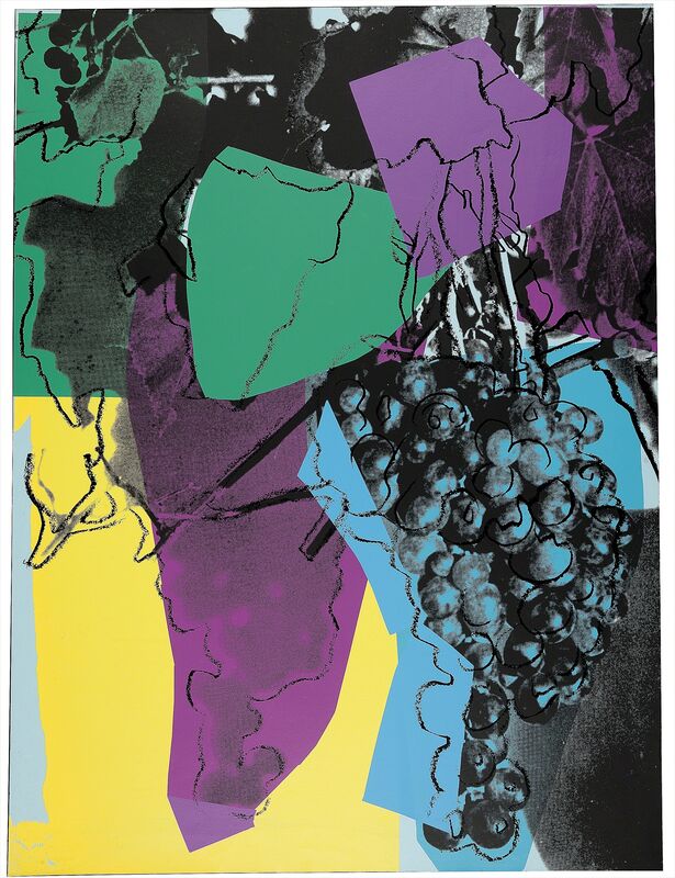 Andy Warhol, ‘Grapes (F. & S. II.195)’, 1979, Print, Screenprint in colors
on paper, Christie's Warhol Sale 