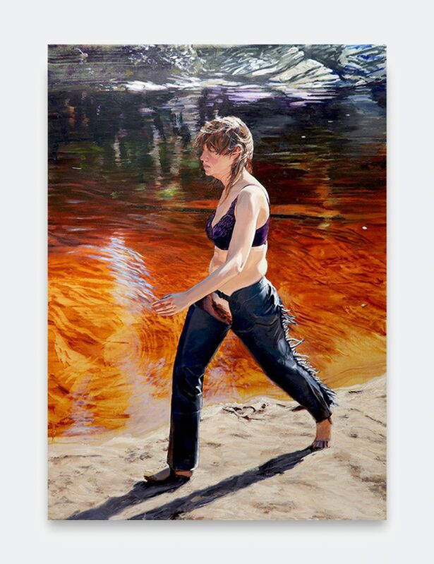 Sara-Vide Ericson, ‘The Wrestler’, 2018, Painting, Oil on canvas, V1 Gallery