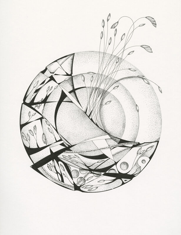 Reto Bärtschi, ‘Waschstum’, 2018, Drawing, Collage or other Work on Paper, Ink on paper, GALERIE URS REICHLIN