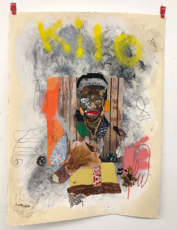 John Rivas, ‘Kilo’, 2019, Painting, Mixed media on paper, Superposition