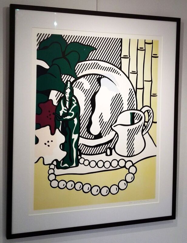 Roy Lichtenstein, ‘Still Life with Figurine ’, 1974, Print, Lithograph & Screeprint on Rives BFK paper, Colley Ison Gallery
