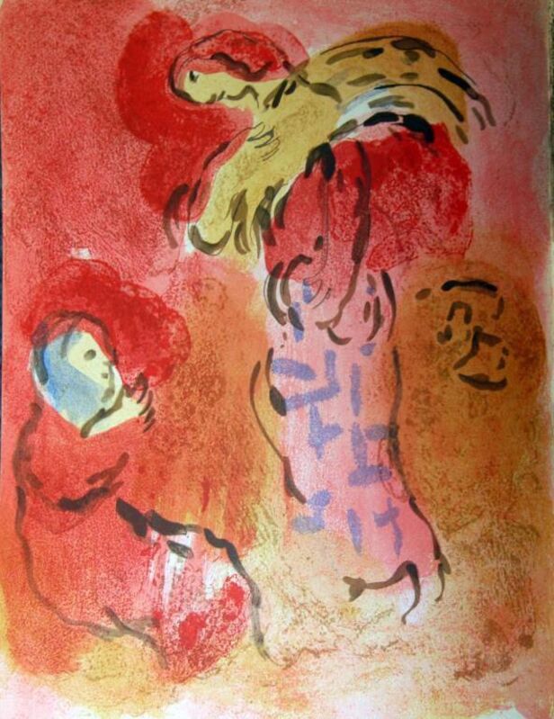 Marc Chagall, ‘Ruth Glaneuse’, 1960, Reproduction, Color lithograph on paper, Baterbys