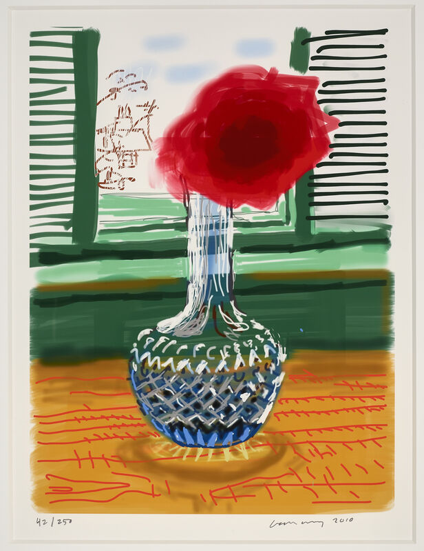 David Hockney, ‘23rd July 2010 "No. 281"’, 2010, Print, Eight-colour inkjet iPad print on cotton archive paper, DELAHUNTY