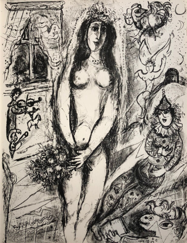 Marc Chagall, ‘Le Cirque M. 520’, 1967, Print, Original lithograph printed on Velin d’Arches wove paper, Galerie d'Orsay
