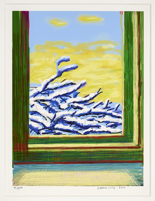 David Hockney, ‘23rd December 2010 "No. 610"’, 2010, Print, Eight-colour inkjet iPad print on cotton archive paper, DELAHUNTY