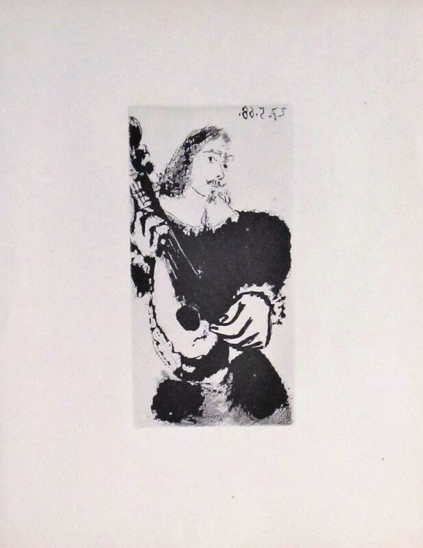 Pablo Picasso, ‘La Serenade’, 1968, Print, Original sugarlift aquatint , michael lisi / contemporary art