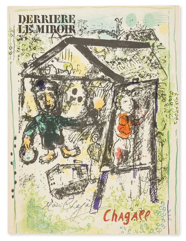 Marc Chagall, ‘Derrière le Miroir No.182 (Cramer 81)’, 1969, Books and Portfolios, The complete publication, comprising two lithographs printed in colours, Forum Auctions