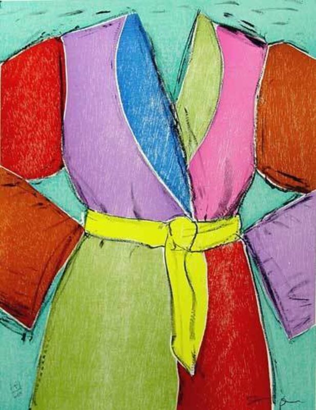 Jim Dine, ‘The Yellow Belt’, 2005, Print, Lithograph, Adamar Fine Arts
