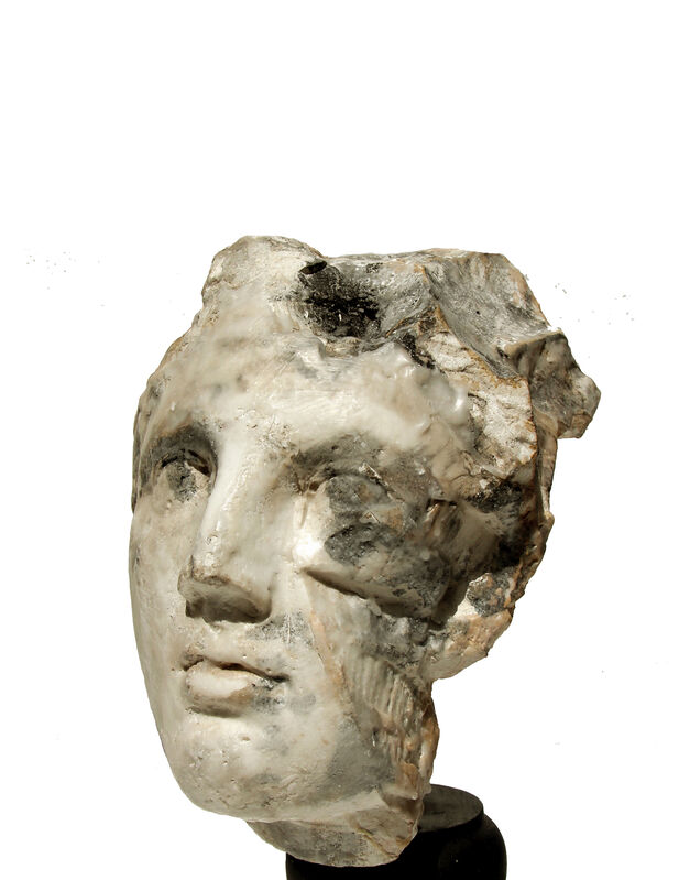Alessandro La Motta, ‘Lacerti di Afrodite XI’, 2019, Sculpture, Plaster, wax, lampblack, Art Preview