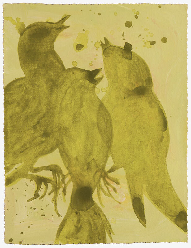 Helen Oji, ‘Trio#1’, 2012, Painting, Acrylic on paper, Estrada Fine Art