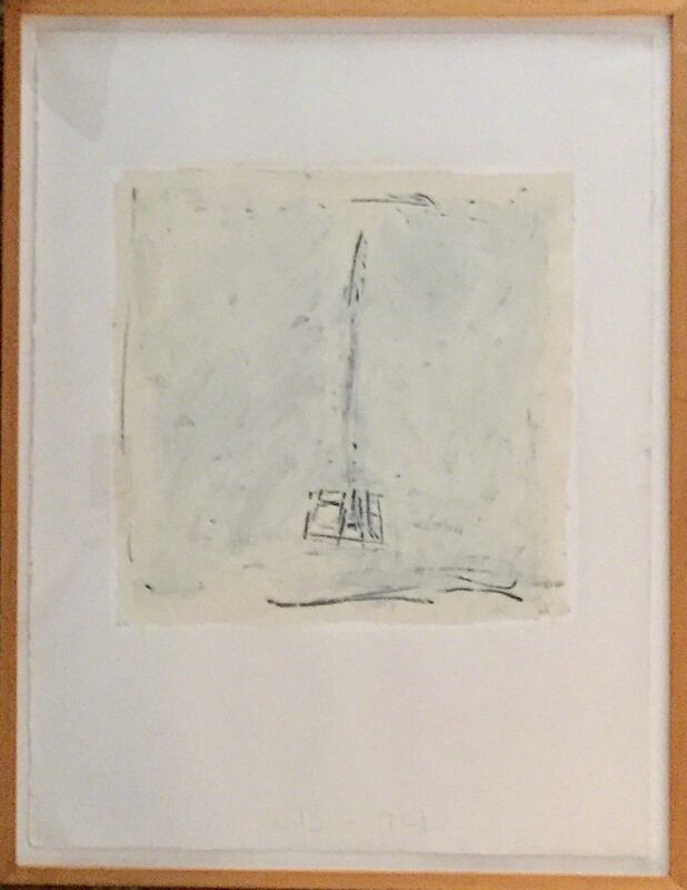 Jake Berthot, ‘January White Group #1’, 1974, Drawing, Collage or other Work on Paper, Pencil and graphite over gesso, Anders Wahlstedt Fine Art