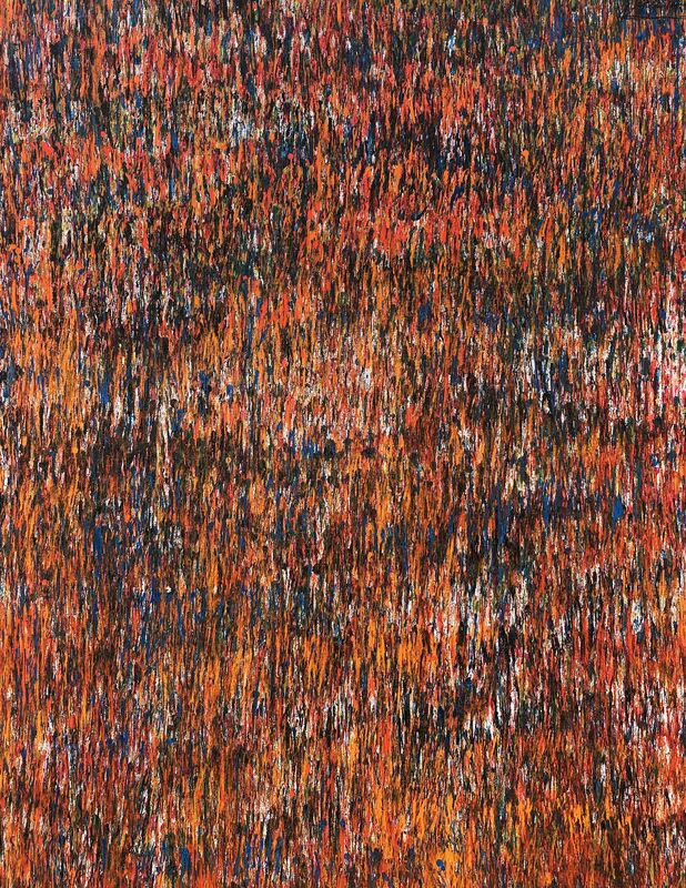 Franyo Aatoth, ‘Brushwork 1B’, 2018, Painting, Acrylic on canvas, Kalman Maklary Fine Arts