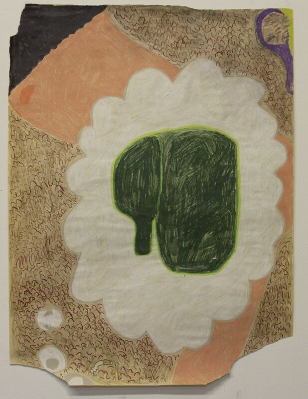 Ann Greene Kelly, ‘Untitled’, 2013, Drawing, Collage or other Work on Paper, Colored pencil on paper, Knowmoregames