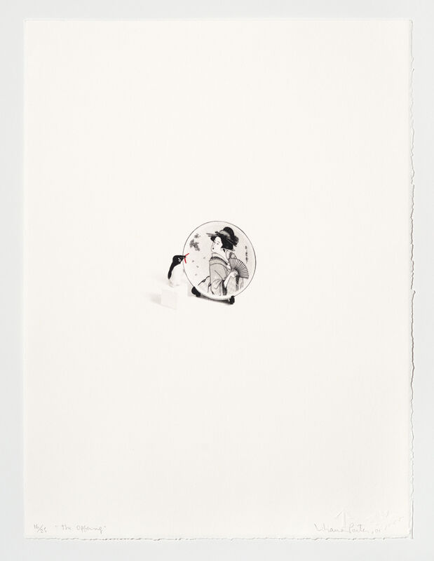 Liliana Porter, ‘The Offering’, 2001, Print, Lithograph, Goya Contemporary/Goya-Girl Press