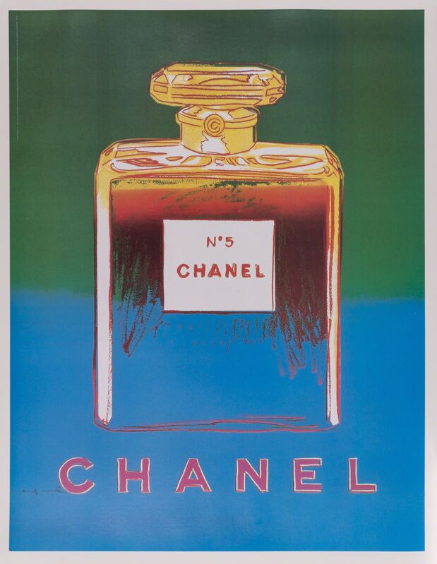 Andy Warhol, ‘Chanel No. 5 Suite’, 1997, Print, Set Of Four Offset Lithographs Laid To Canvas, Doyle
