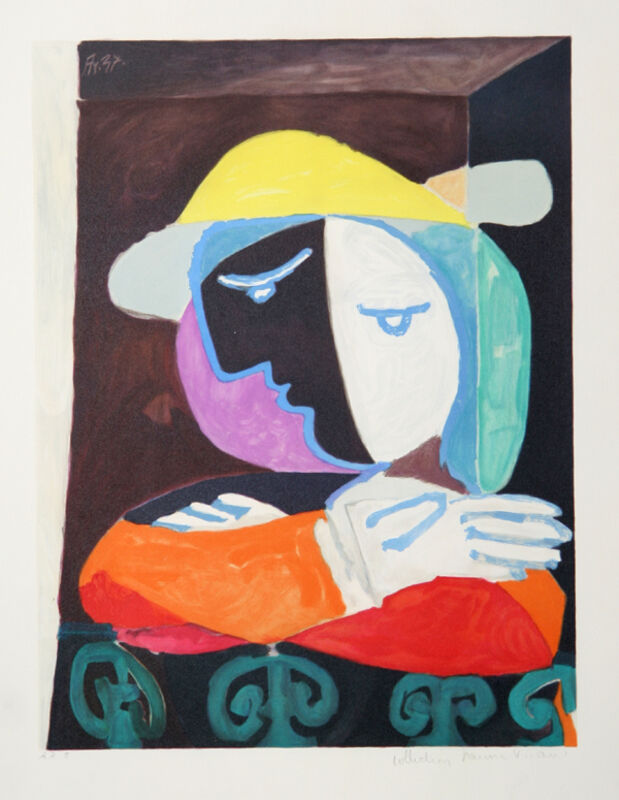 Pablo Picasso, ‘Femme au Balcon, 1937’, 1979-1982, Print, Lithograph on Arches paper, RoGallery