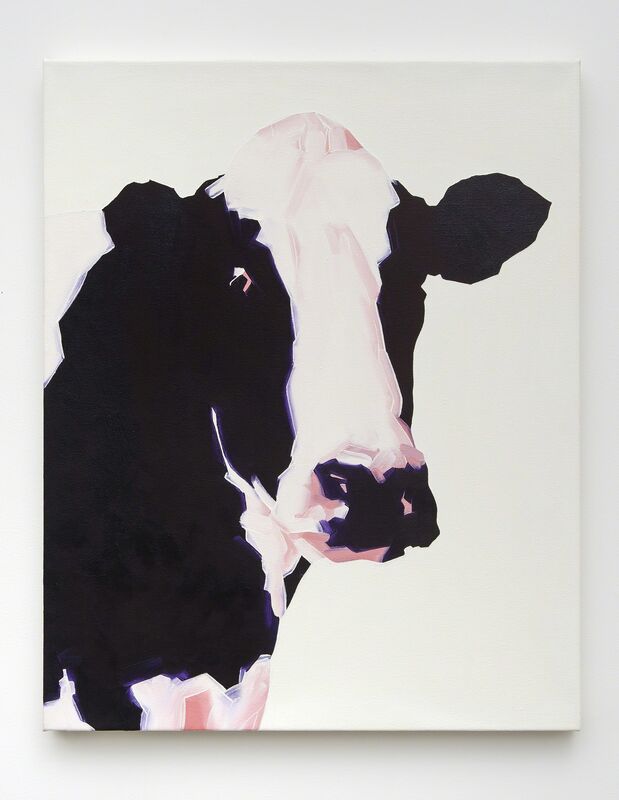 Michael St. John, ‘Democracy (Cow)’, 2017, Painting, Oil on canvas, Edward Cella Art and Architecture