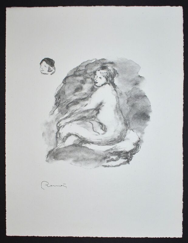 Pierre-Auguste Renoir, ‘Etude de Femme Nue, Assise (Variante)’, 1919, Print, Lithograph, Georgetown Frame Shoppe