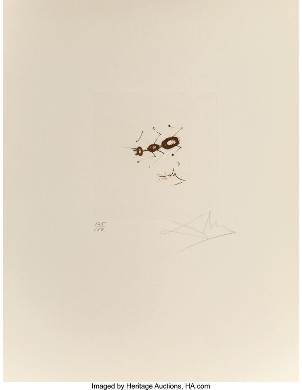 Salvador Dalí, ‘Symbols Portfolio’, 1970, Print, Etching on Rives BFK paper, with full margins, Heritage Auctions