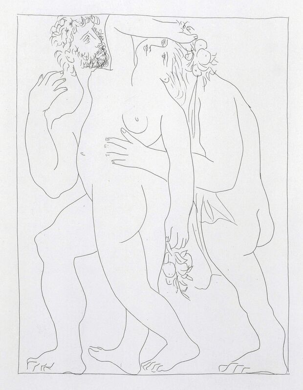 Pablo Picasso, ‘Ovide, Les Métamorphoses. Albert Skira, Lausanne, 1931’, Print, The complete set of 30 etchings, hors and in-texte, on Arches paper, Christie's