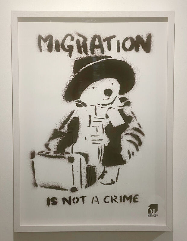 Banksy, ‘Migration Museum - Paddington Bear’, 2020, Print, Poster, Artaflo Collective Ltd