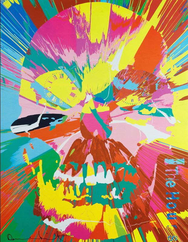Damien Hirst, ‘Beautiful Hours Spin Painting’, 2008, Print, Lithograph printed in colours, on thin glossy wove paper, RAW Editions Gallery Auction