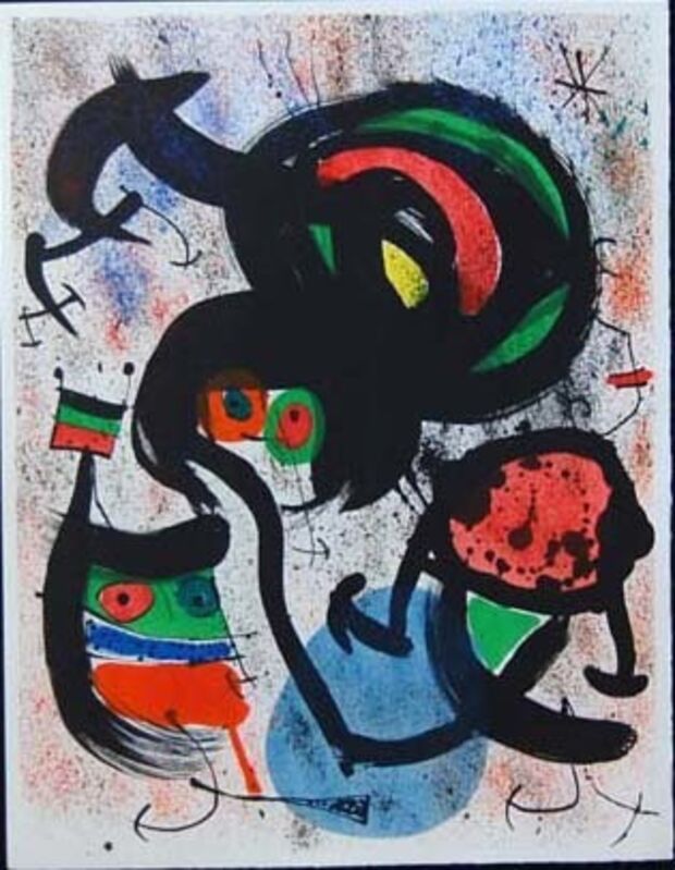 Joan Miró, ‘The Seers II (Les Voyants)’, 1970, Print, Lithograph on Rives paper with full margins, Baterbys