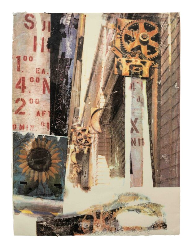 Robert Rauschenberg, ‘L.A. Uncovered #9’, 1998, Print, 11-color screenprint, Hindman