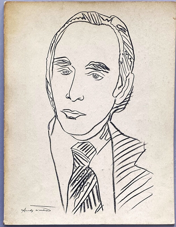 Andy Warhol, ‘Warhol illustrated Leo Castelli Twenty Years book’, 1977, Ephemera or Merchandise, Offset lithograph on book cover, Lot 180 Gallery