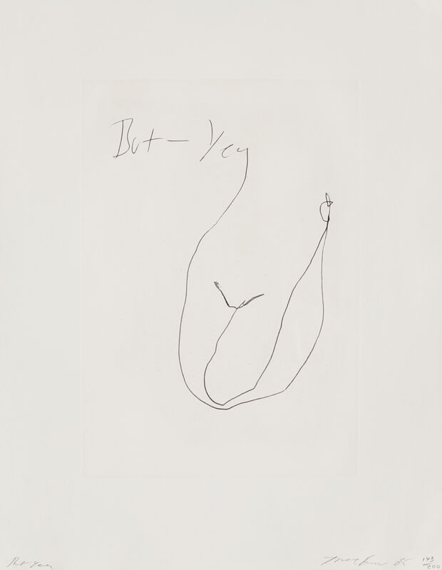 Tracey Emin, ‘But Yea’, 2005, Print, Polymer-gravure etching, on light wove paper, with full margins., Phillips