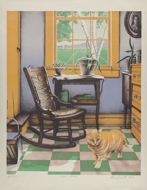 Richard Grote, ‘Bessie's Sonata and Cat's Pause’, 1979, Print, Lithographs in colors on wove paper, Heritage Auctions