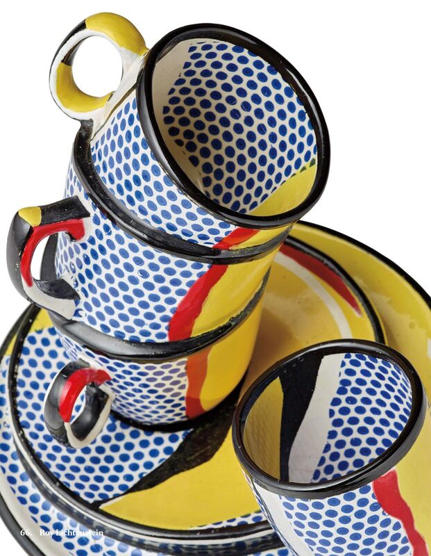 Roy Lichtenstein, ‘Ceramic Sculpture #10’, 1965, Design/Decorative Art, Painted and glazed ceramic, Phillips