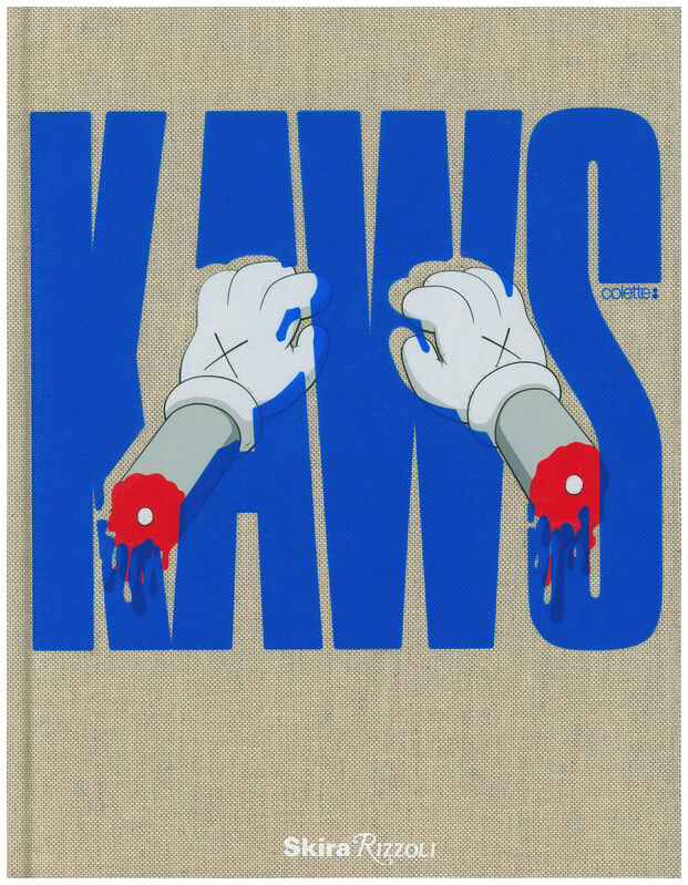 KAWS, ‘Signed KAWS Colette x Rizzoli artist book (KAWS Rizzoli blue cover) ’, 2010, Books and Portfolios, Artist monograph, Lot 180 Gallery