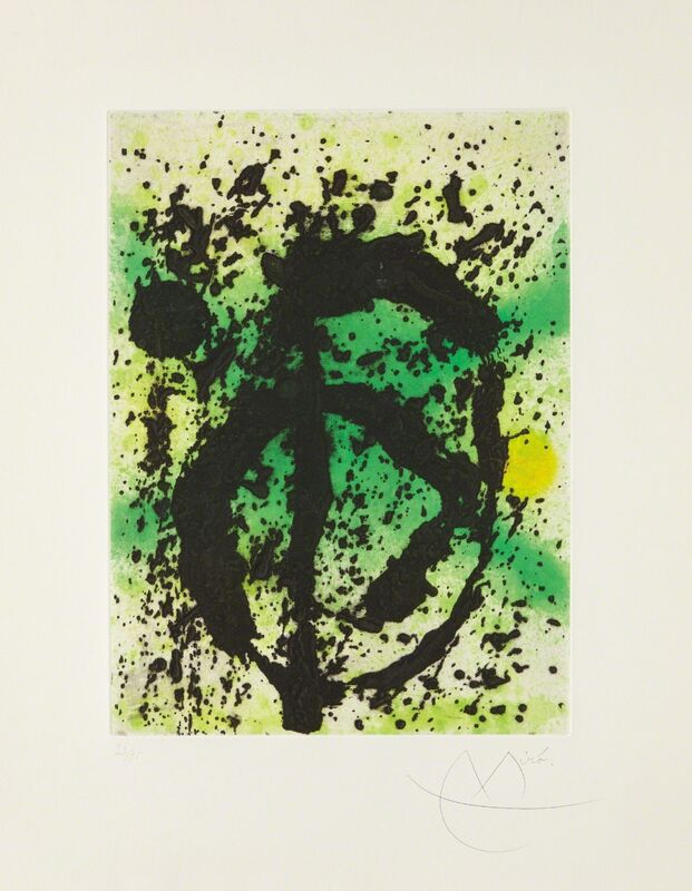 Joan Miró, ‘Regne vegetal (United Plant Kingdom)’, 1968, Print, Aquatint and carborundum in colors, on Arches paper, with full margins, Phillips