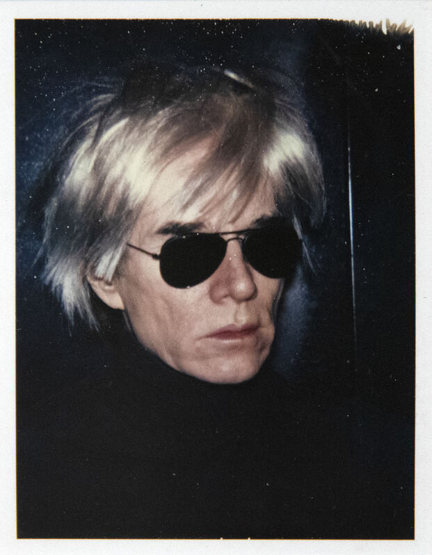 Andy Warhol, ‘Self-Portrait in Fright Wig’, 1986, Photography, Polaroid, Heather James Fine Art