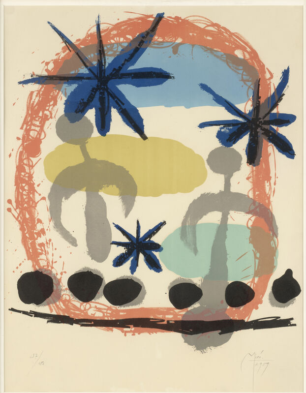 Joan Miró, ‘Constellations (Maeght 259)’, 1959, Print, Lithograph in colors on Arches Vellum, Bonhams
