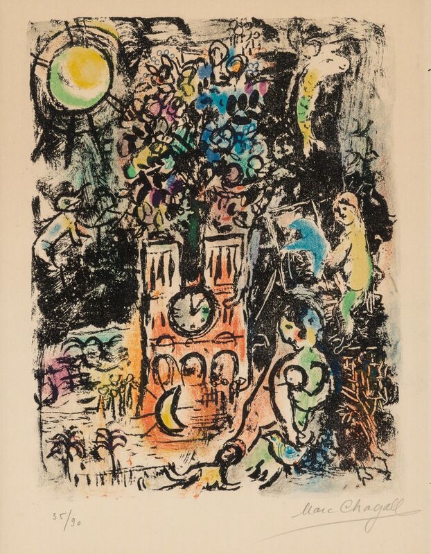 Marc Chagall, ‘The Tree of Jesse’, 1960, Print, Lithograph in colors on Arches paper, Heritage Auctions