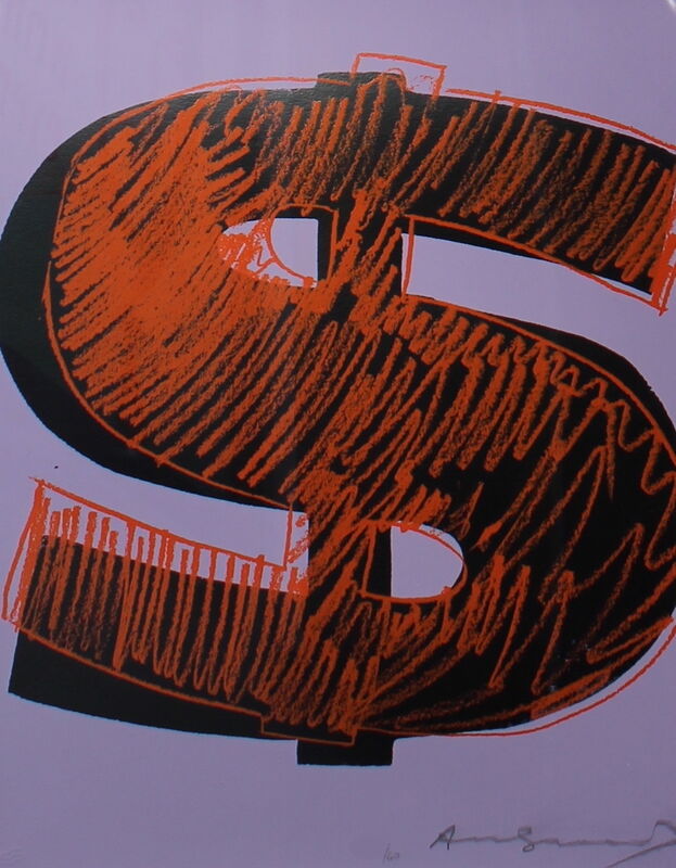 Andy Warhol, ‘Dollar Sign (FS II.276)’, 1982, Print, Screenprint on Lenox Museum Board., Revolver Gallery