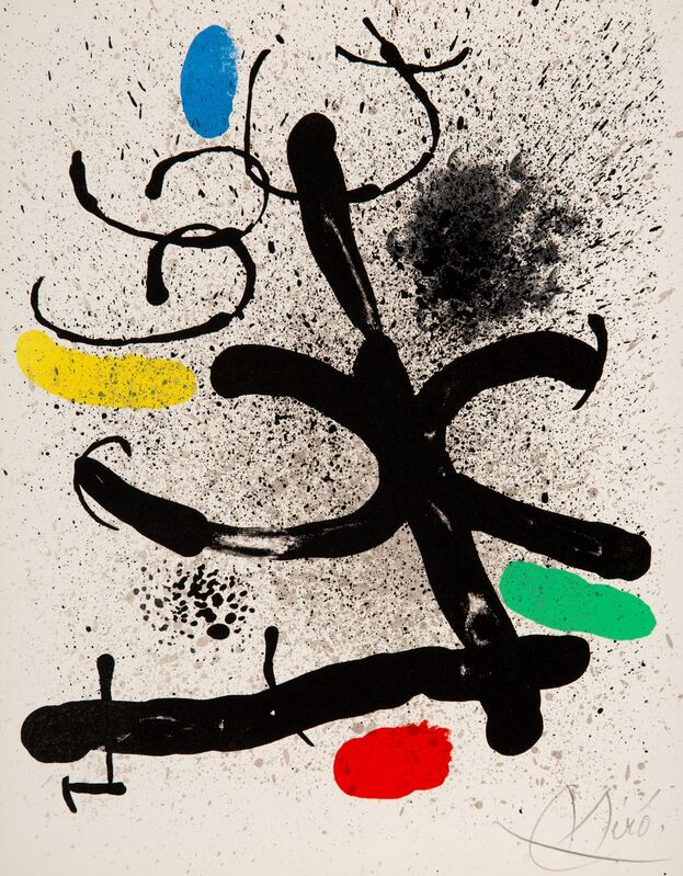 Joan Miró, ‘Cahier d'Ombres’, 1971, Print, Four lithographs in colors on wove paper, Heritage Auctions